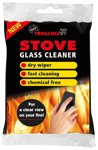 Trollull Cleaner Pads Non Scratch Pack For Stove Glass Cleaning Woodburning 1 Pk 